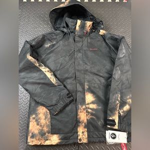 NWT Volcom Iconic Stone Insulated Jacket Bleach/Black Men Medium G0452307